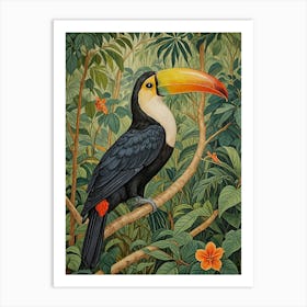 Tropical Toucan no1 Art Print