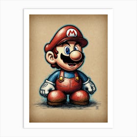 Mario Bros Art Print