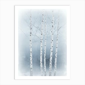 Birch Trees 2 Affiche