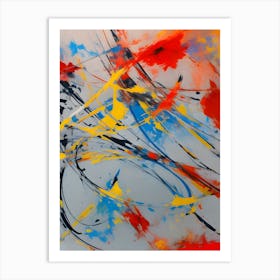 Abstract Painting 4 Art Print