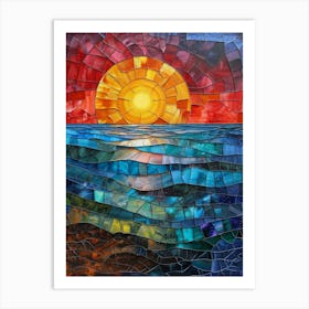 Sunset By Daniel Mccallum Art Print