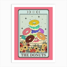 Donuts Art Print