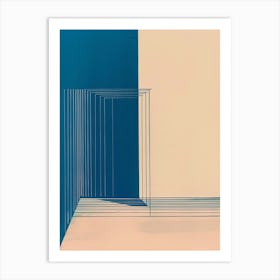 'Blue Room' Art Print