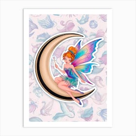 Fairy Moon Art Print