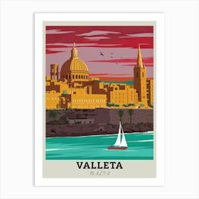 Valetta, Malta Art Print