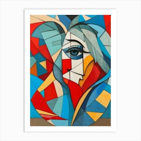 Abstract Of A Woman 9 Art Print