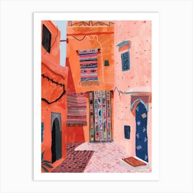 Marrakech Street Art Print