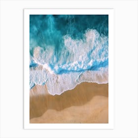 Beach - Beach Stock Videos & Royalty-Free Footage Art Print