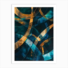 Abstract Painting 458 Art Print