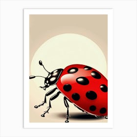 Ladybug Luck Art Print