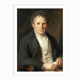 Portrait Of Scientist Alexander Von Humboldt 1 Poster