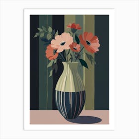 Flowers In A Vase 44 Art Print