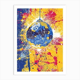 Disco Ball 29 Art Print