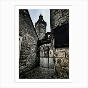 Old Scottish Church 1 Art Print