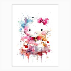 Hello Kitty Art Print