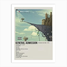 General Admission By Machine Gun Kelly 2015 Poster Art Print