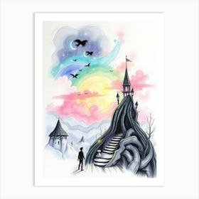 Fairytale Castle 10 Art Print