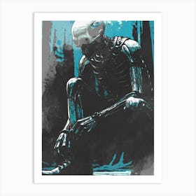 The Skeleton Art Print