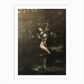 Nude Dancer With Aulos, Arnold Genthe Art Print