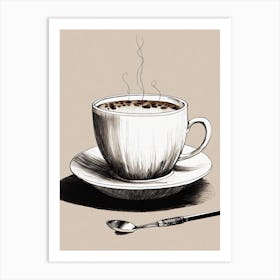 Cup Of Coffee Art Print