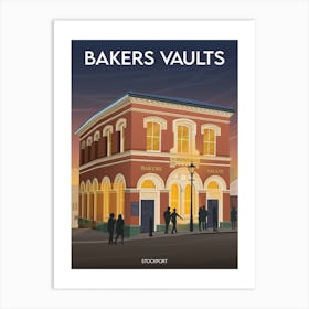 Bakers Vaults Stockport Art Print