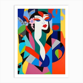 Asian Woman Art Print