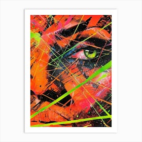 Graffiti Painting Art Print