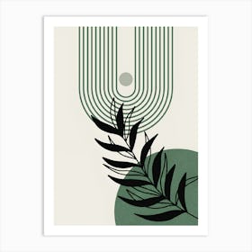 Black Leaves Art Art Print