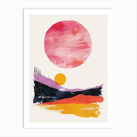 Atomic Shadows On Orbiting Dreams Art Print