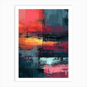 Abstract Canvas Print | Pixel Art Series 2 Art Print