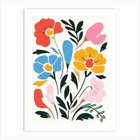 Flowers In Bloom Art Print