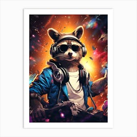 Rocket Raccoon 1 Art Print