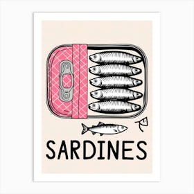 Sardines 20 Art Print