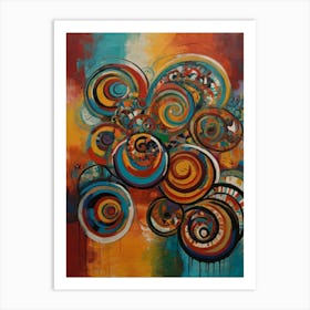 Abstract Painting 8 Art Print