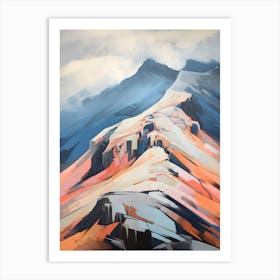 Helvellyn England 1 Mountain Painting Art Print