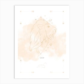 Leo Art Print