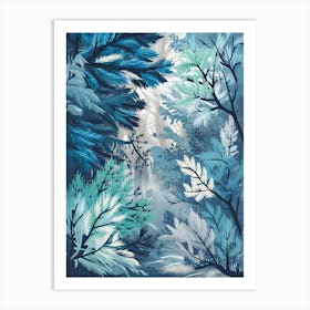 Winter Forest Art Print