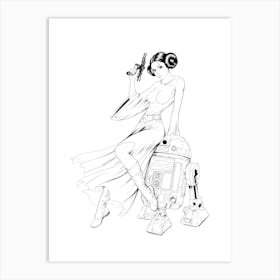 Elegant Rebel Art Print