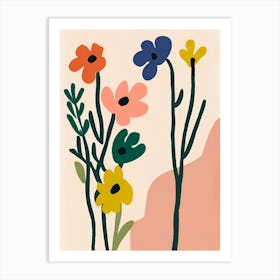 Flowers In Bloom Art Print