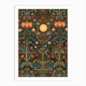 William Morris Flora And Fauna 16 Art Print