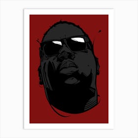 Notorious Big Biggie I Art Print