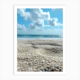 Sand On The Beach Art Print