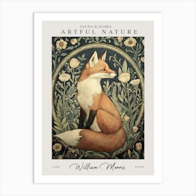 William Morris Fox Right Exhibition Art Print