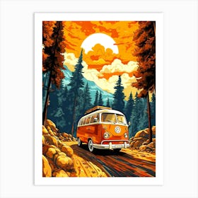 Vw Bus Art Print