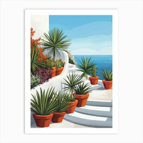 Santorini 32 Art Print