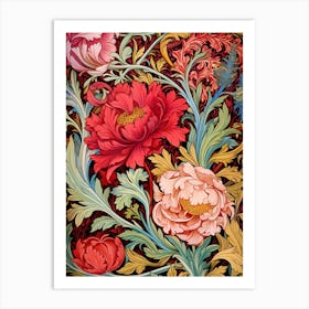 Morris Flower Art Print