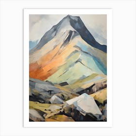 Carnedd Llewelyn Wales 3 Mountain Painting Art Print