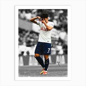 Heung Min Son Art Print