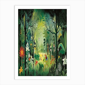 Enchanted Forest Symphony Art Print