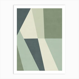 Composition Of Geometric Shapes 43 Art Print